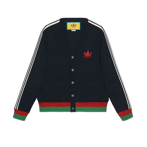 gucci x adidas cardigan